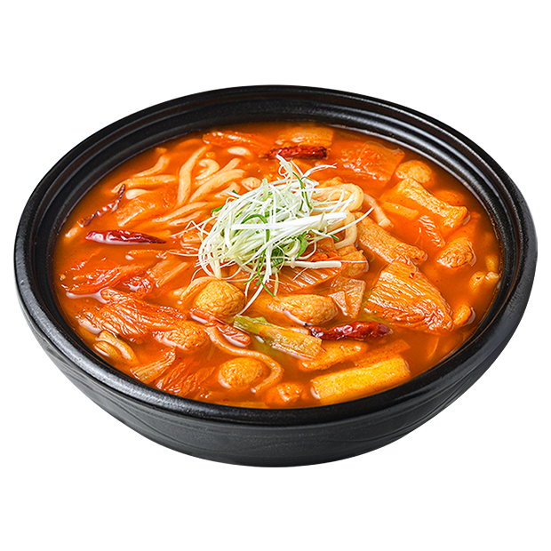 점보김치어묵전골